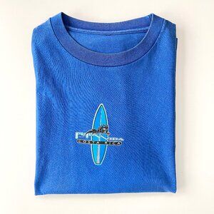 Costa Rica Pura Vida T Shirt Surfing Iguana M Genuine Souvenir Zid Hovenga Art